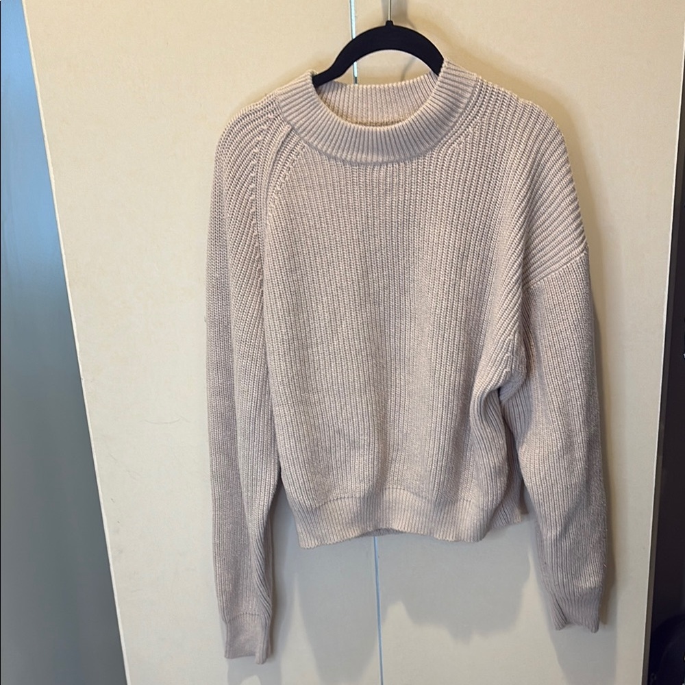 Knit Crew Neck  Sweater